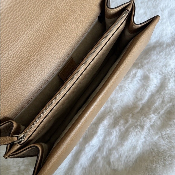 Dionysus small brown leather shoulder bag - Picture 2 of 3